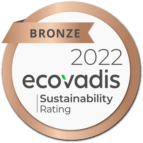 Ecovadis Sustainability Rating Bronze 2022