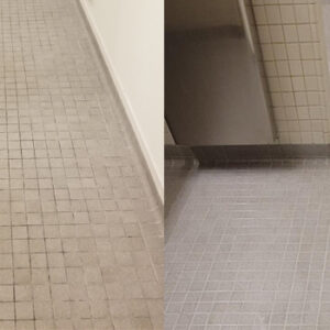Restroom Tile and Grout Restoration Case Study