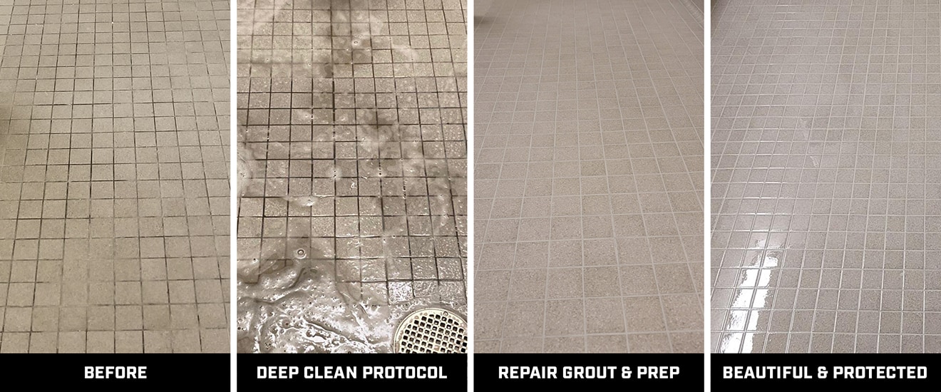before after deep clean protocol