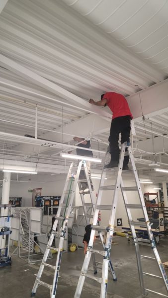 Soot removal after a fire for commercial buildings. Improve indoor air quality after a fire.